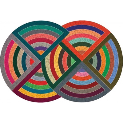 Moma Frank Stella Piece Shaped McMenemy Sarah Jigsaw 750 dílků