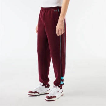 Image 1 of Lacoste Анцуг Lacoste Men's Embroidered Closed Hem Fleece Joggers - Zin/Cove