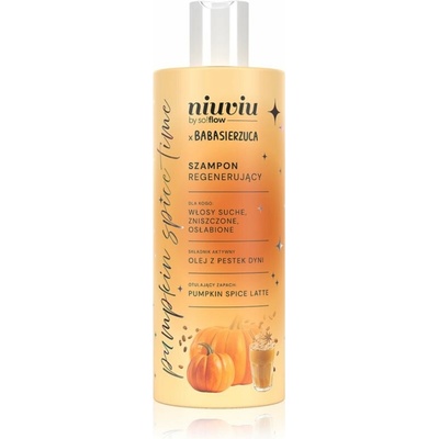 so!flow Pumpkin Time Regenerating Shampoo regenerační šampon pro suché a oslabené vlasy 300 ml