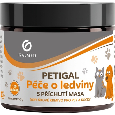 Galmed PETIGAL Péče o ledviny 100 tablet