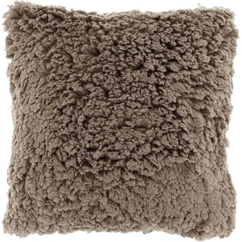 Textilomanie vankúš KJELD hnedý 45x45