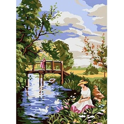 Казанлъшки гоблени Гоблен Край реката Anchor (Немски)