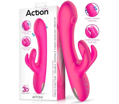 Action Antony Triple Function Double Tapping & Finger Wiggling