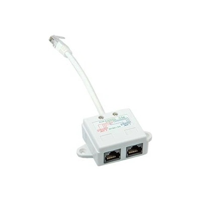 CABLE ROZDVOJKA UTP RJ45, 2xF-1xM, Y, (2porty 10/100MBPS), kabel 10cm (T-MOD adapter) smd2 – Zbozi.Blesk.cz