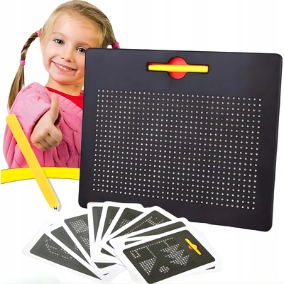 Magnetická tabule MagPad černá plastová 31 x 25 cm
