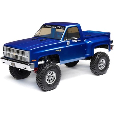 Axial SCX10 III Base Camp 1: 10 4WD Chevy K10 1982 RTR синьо