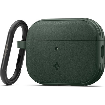 Spigen Хибриден удароустойчив кейс с карабинер за Apple Airpods Pro 3 - Spigen Vault Case (зелен) (ACS09827)