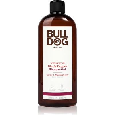 BULLDOG Vetiver and Black Pepper душ-гел за мъже 500ml