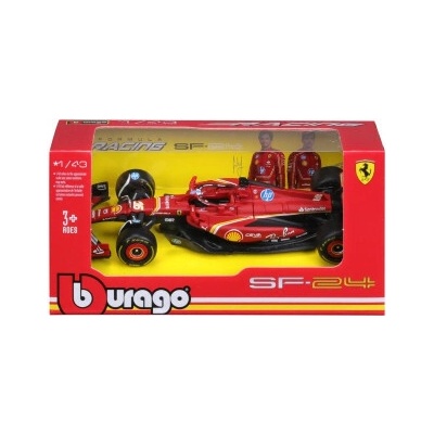 Bburago Burago Model BOLID F1 Ferrari SF-24 Imola GP 2024 Charles Leclerc 18-36844 1:43