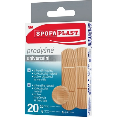 3M SPOFAPLAST č.176N Univerzálna náplasť 20 ks
