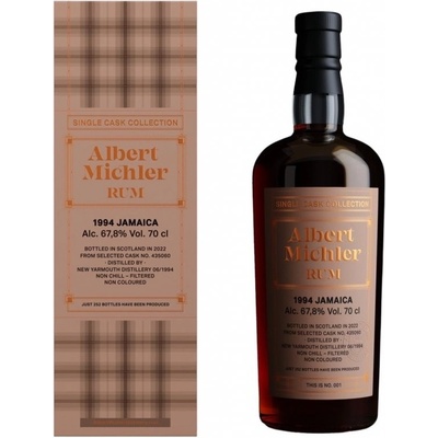 Albert Michler Single Cask Jamaica 1994 67,8% 0,7 l (karton)
