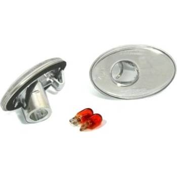 Кристални мигачи Opel Astra F / Corsa B / Corsa C / Tigra - хром