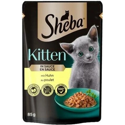 Sheba Kitten s kuřecím masem v omáčce 85 g