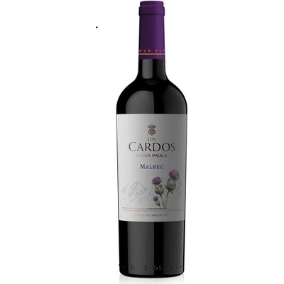 Dona Paula Malbec Los Cardos suché červené 2023 13,5% 0,75 l (čistá fľaša)