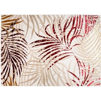 Makro Abra GOLDEN NA44L Listí krémový červený