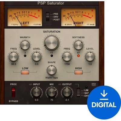 PSP AUDIOWARE Saturator