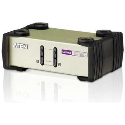 ATEN Kvmp превключвател, aten cs82u, 2-портов, ps/2-usb vga (aten-cs82-usb-ps2)