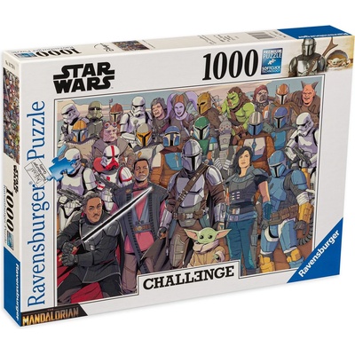 Ravensburger Пъзел Ravensburger от 1000 части - Мандалорецът, вид 2 (16770)