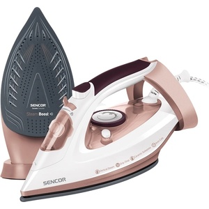 Sencor Парна ютия SENCOR SSI 3520RS, резервоар за вода: 280ml, 3100W, бяла/розово златна (SSI 3520RS) Ютии