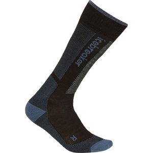 Icebreaker Дамски ски чорапи Icebreaker Women's Merino Ski+ Light OTC Ski socks - Black / Dawn / Graphite - размер 41-43 (EU) (201-8558-0113)