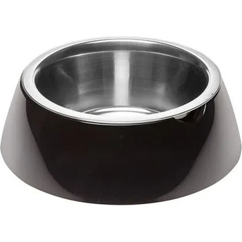 Ferplast Jolie Small - Метална купа за храна и вода за кучета и котки, 0, 5л. черна