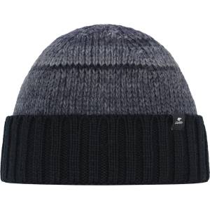 Eisbär Зимна шапка (beanie) Eisbär Simron Beanie - Black / Grey - размер One Size (904-5492-0111)