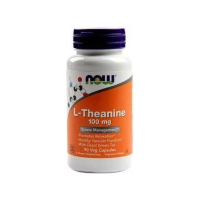 NOW Теанин 100 мг. - Theanine - 90 капсули - NOW FOODS, NF0145