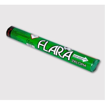Fotbalová Pochodeň Zelená Dým 5 ks.