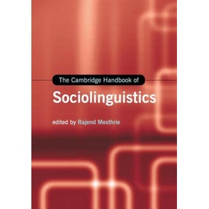 Cambridge Handbook of Sociolinguistics (ISBN: 9781108456081)