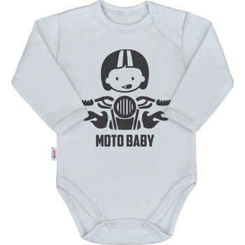 Body s potlačou New Baby Motorkář jako táta