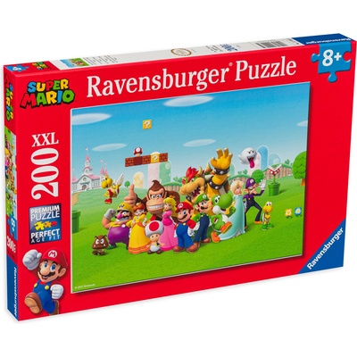 Ravensburger Пъзел Ravensburger от 200 XXL части - Супер Марио (12993)