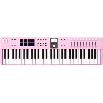 Arturia KeyLab Essential 61 mk3 Миди клавиатура Rose Quartz (KEYLAB-ESSENTIAL-61WH-MK3-ROSE)