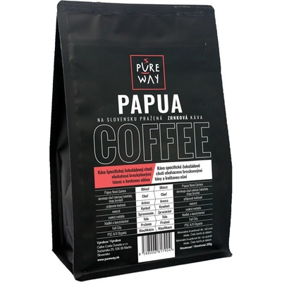 Pure Way Papua zrnková 200 g
