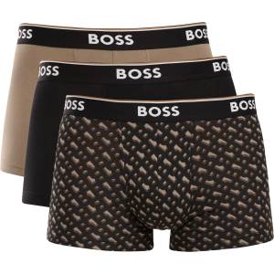 BOSS Комплект от три - мъжки боксерки BOSS многоцветни BOSS | Cheren Kafyav Mnogotsveten | МЪЖЕ | L