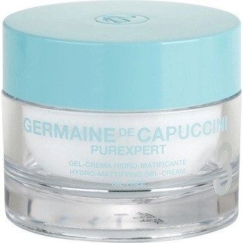 Germaine De Capuccini PureXPERT Oil-Free Hydro-Mattifying Gel-Cream nemastný zmatňující gelový krém pro mastnou pleť 50 ml
