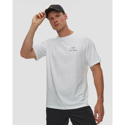 Arcteryx Kragg Sl Cotton Bird Word Ss M biele