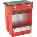 Kerbl 74105 závesné krmítko pre králiky kapacita 3,5 l 2 oddiely pozinkované