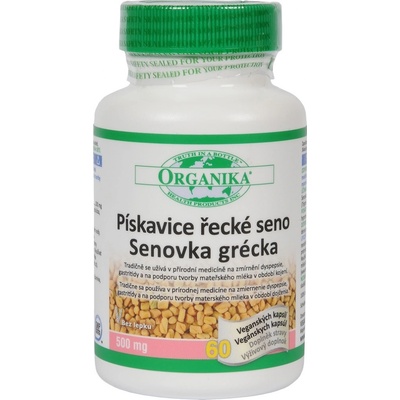 Organika Pískavice řecké seno 60 kapslí