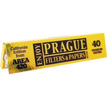 Prague Filters and Papers - Cigaretové papieriky dlhé, 40 ks