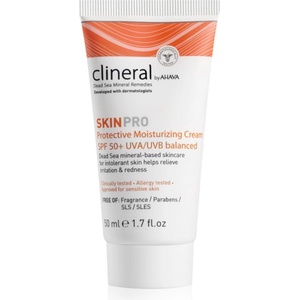 AHAVA Clineral SKINPRO хидратиращ и защитен крем за чувствителна и нетолерантна кожа SPF 50 50ml