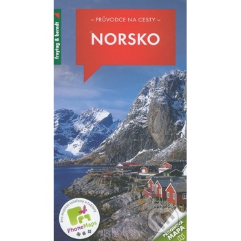 Norsko průvodce na cesty + přílohová mapa