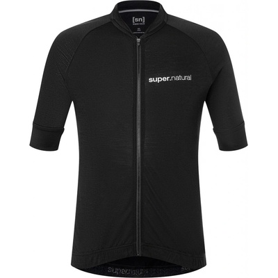 [sn] super.natural merino Gravier Summer Jersey [sn] Jet Black pánský