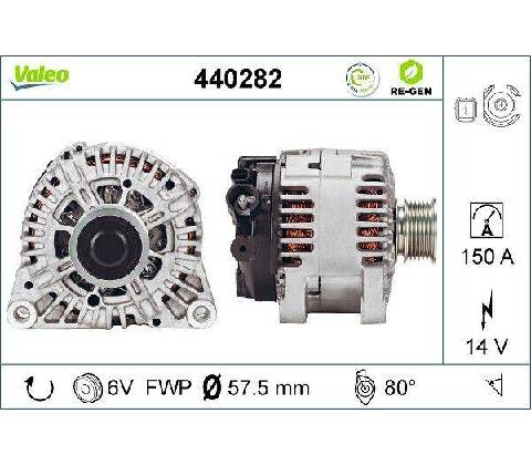 generátor VALEO 440282