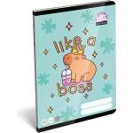 ICO Lollipop Capybara: Тетрадка на редове A5 - от 4. клас (7500170000)