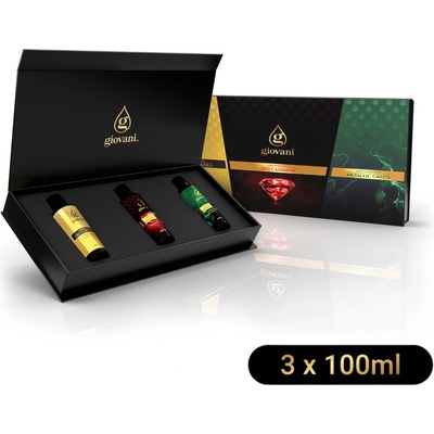 Giovani Подаръчен комплект от 3 лимитирани серии парфюми за пране Giovani
