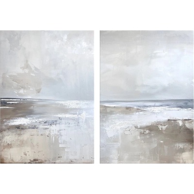 Styler Картини с ръчно рисувани елементи в комплект от 2 бр. 50x70 cm Breeze - Styler (CA-15598)
