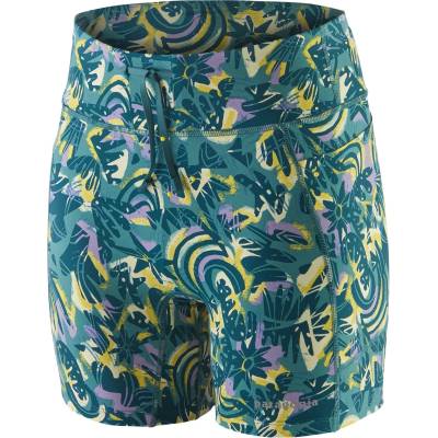 Patagonia Дамски шорти за бягане Patagonia Women's Endless Run Shorts 6'' Running shorts - Wild Botanist / Wetland Blue - размер XS (112-3322-0211)