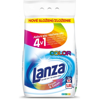 Lanza 4v1 Color prášek na praní 5,85 kg