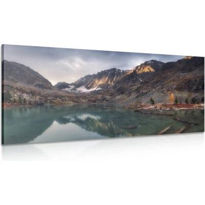 Obraz majestátní hory - 120x60