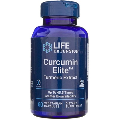 Life Extension Curcumin Elite Turmeric Extract 60 vegetariánska kapsula 500 mg